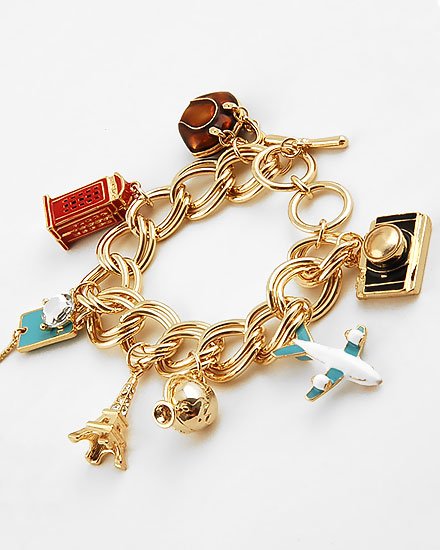 3D DESIGNER STYLE WORLD TRAVEL EIFFEL BRACELET