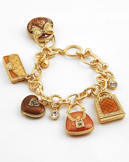 LADIES SHOP CRYSTAL HANDBAG PURSE TOTE BRACELET