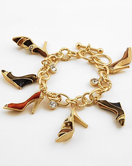 LADIES SHOP CRYSTAL SHOE SHOES HEELS BRACELET