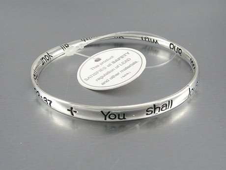 RELIGIOUS MATTHEW 22:37 CHRISTIAN LOVE THE LORD BANGLE
