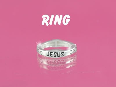 NEW RELIGIOUS FILIGREE JESUS FAITH CHRISTIAN FISH RING