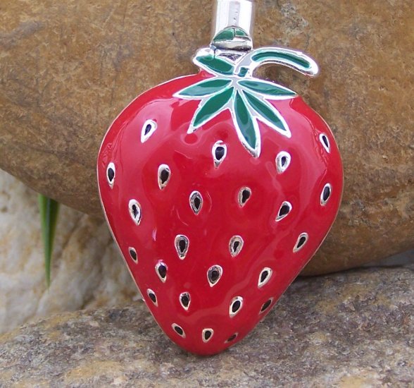 RED STRAWBERRY PURSE N' HOOK HANGER HANDBAG BAG HOLDER w/ POUCH