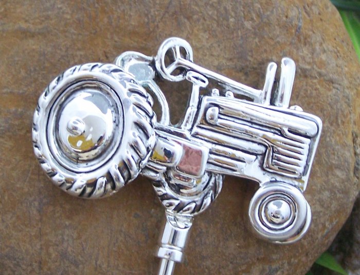 TRACTOR PURSE N' HOOK HANGER HANDBAG BAG HOLDER w/ POUCH