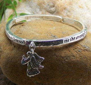 NEW SERENITY PRAYER ALCOHOLICS ANONYMOUS AA BRACELET