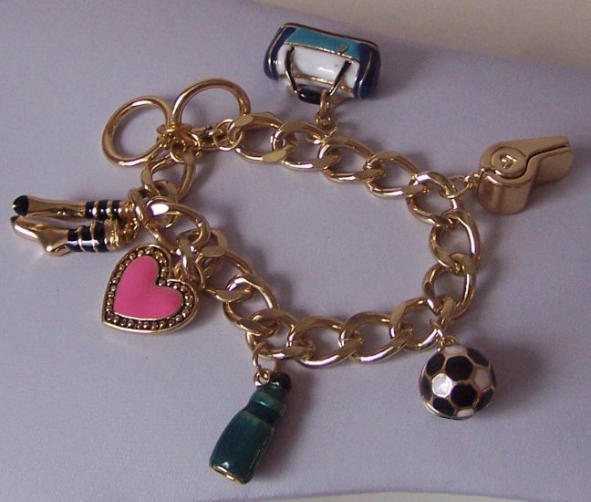 Heart Love Girls Stuff Charm Sports Bracelet