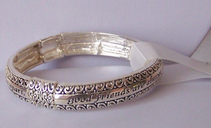 FRIENDSHIP BEST FRIENDS BFF BANGLE BRACELET