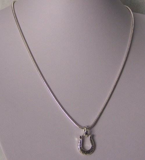 Horseshoe Horse Shoe Western Necklace