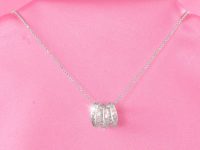 Faith Hope Love Necklace