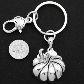 Pumpkin Key Keychain