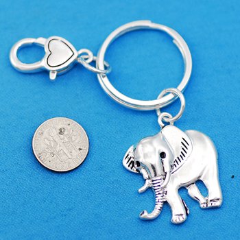 Elephant Key Keychain