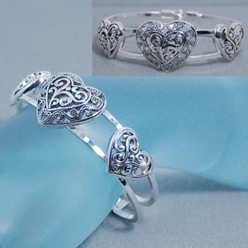 Heart Love Valentines Day Bracelet