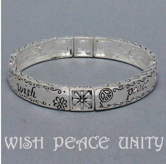 Religious Peace Wish Unity Bracelet