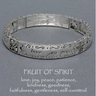Religious Fruit of the Spirit Bracelet