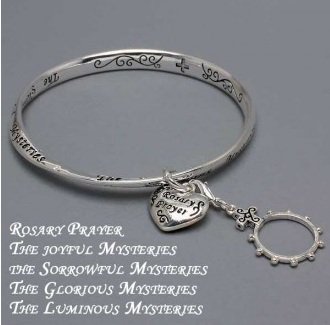 Religious Rosary Prayer Bracelet