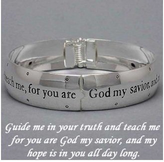Religious Guide Me in Your Truth Bracelet
