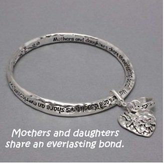 Mothers and Daughters Share an Everlasting Bond Charm Bracelet