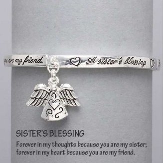 Religious Sisters Blessing Guardian Angel Charm Bracelet