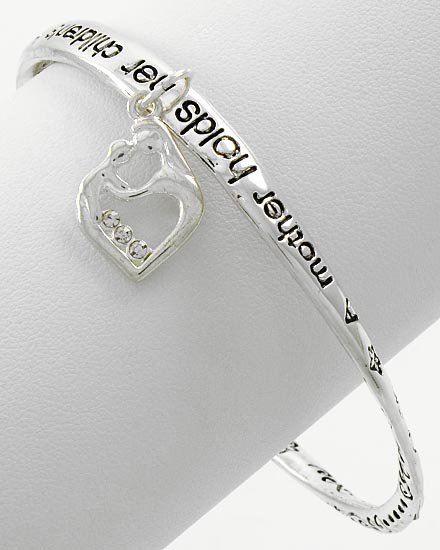 Mother Holds Her Childrens Hands Bracelet