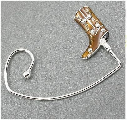 Western Brown Boot Boots Handbag Purse Hook Caddy Holder
