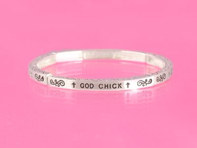 God Chick Religious Stackable Bracelet