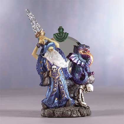 Merlin With Flaming Sword