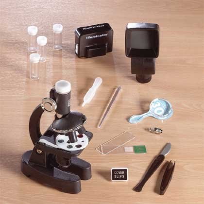 34-Piece Microscope Set