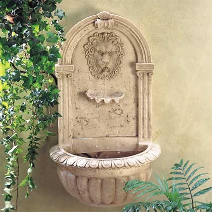 Lion Wall Fountain