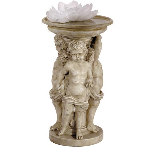Cherubim Birdbath