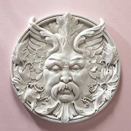Bacchus Wall Plaque