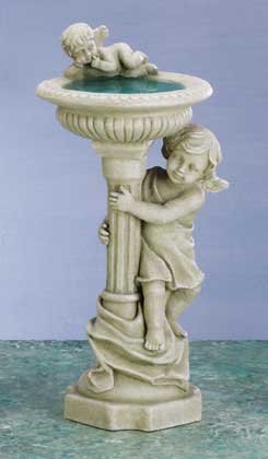 Cherubim Birdfeeder-Bath