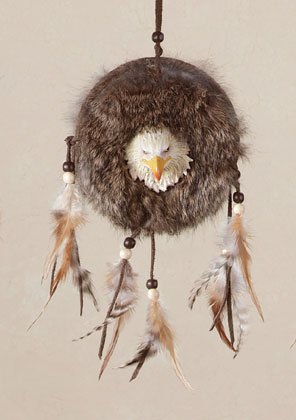 Eagle Design Faux Medicine Wheel