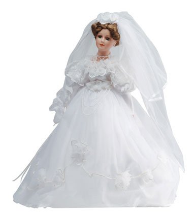 20" Porcelain Bride Doll - Sarah