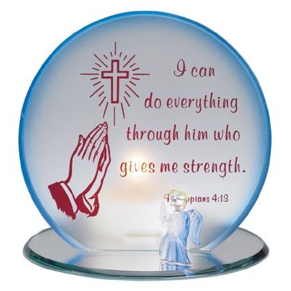 Prayer of Strength Candleholder