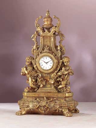 Italy Style Cherubs Clock