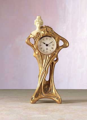 Art Nouveau Style Clock