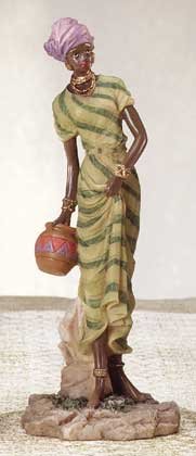 African Lady With Pot