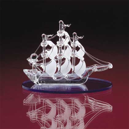 Sail Boat With Blue Base