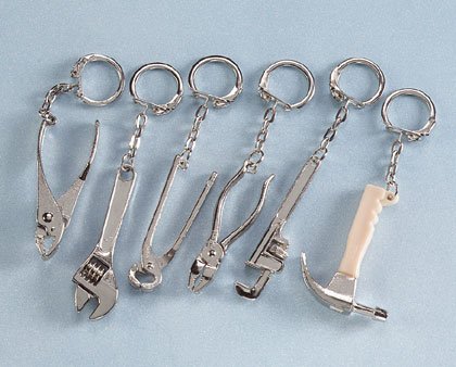 Mini Tool Key Rings