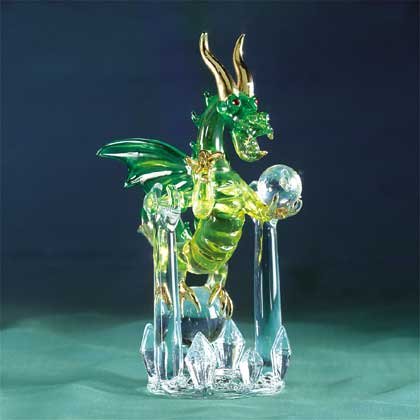 Glass Swinging Dragon