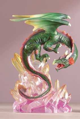 Mini Dragon on Acrylic Crystals