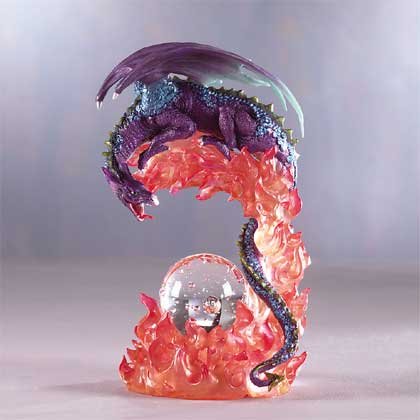 Dragon on Flame Base Multicolor Light