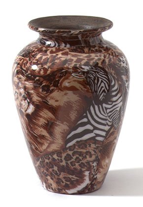 Patchwork Vase - Safari