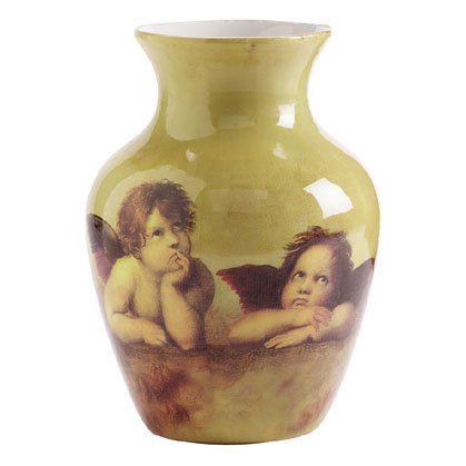 Angels Patchwork Vase