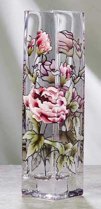 Victorian Roses Bud Vase