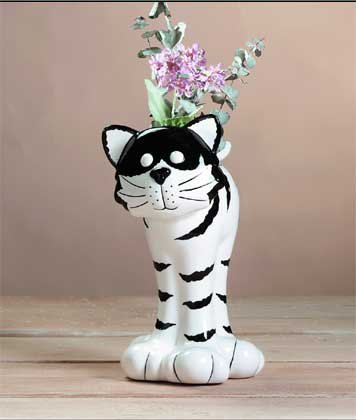 Cat Vase