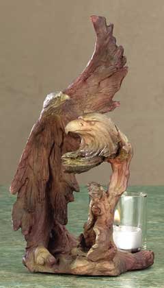Eagle Spirit Candle Holder