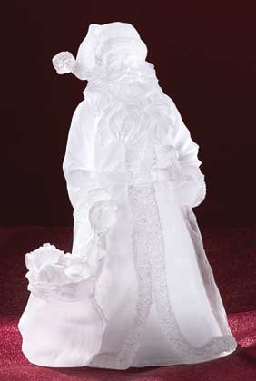 Frosted Santa Multicolor Light