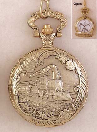 Pocket Watch - Train
