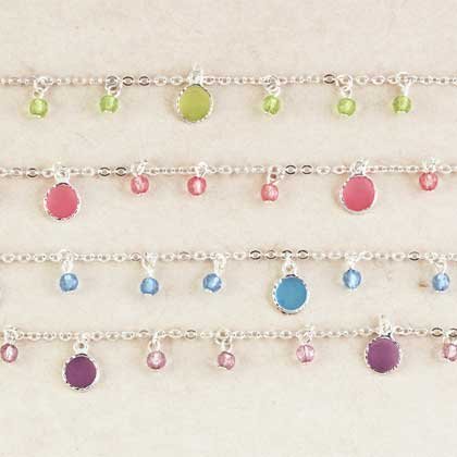 Glass Drops Necklaces