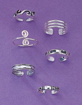 Trendy Toe Rings